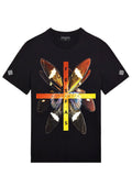 FesFas butterfly-print T-shirt | Black | Men