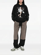 FesFas Capheny-print Hoodie | Black