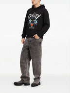 FesFas black panther-print Hoodie | Black