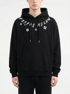 FesFas graphic-print Hoodie | Black
