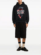 FesFas mystic-print Hoodie | Black