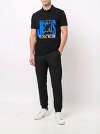FesFas Jesus-print Polo Shirt | Black