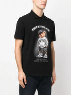 FesFas bear-print Polo Shirt