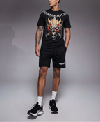 FesFas dragon-print T-shirt Set | Black