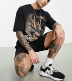 FesFas dragon-print T-shirt Set | Black