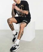 FesFas dragon-print T-shirt Set | Black