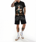 FesFas chill boy-print Polo Set | Black