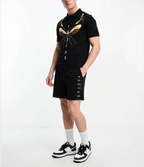 FesFas dragonfly-print Polo Set | Black