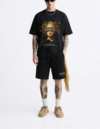 FesFas twinkle stars-print T-shirt Set | Black