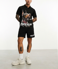 FesFas doberman-print Polo Set | Black