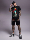 FesFas graphic-print Polo Set | Black