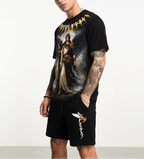 FesFas genie-print T-shirt Set | Black