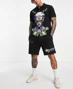 FesFas tiger spirit-print Polo Set | Black
