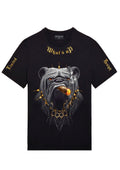 FesFas bulldog-print T-shirt | Black | Men
