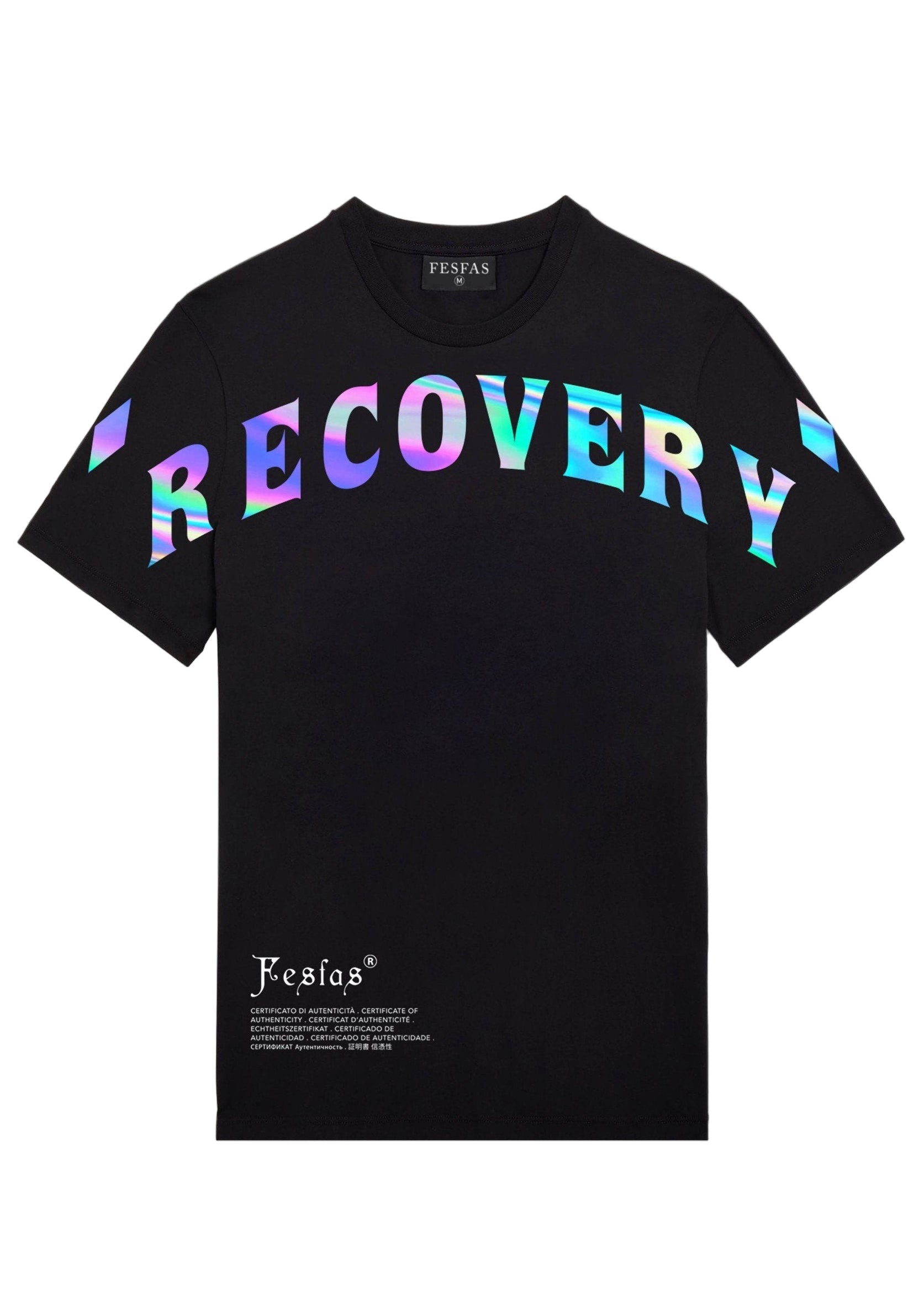 FesFas graphic-print T-shirt | Black | Men