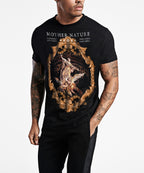 FesFas mother nature-print T-shirt | Black | Men