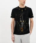 FesFas Anubis-print T-shirt | Black