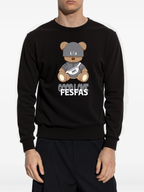 FesFas bear-print Sweatshirt | Black