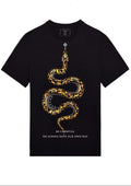 FesFas Snake-print T-shirt | Black | Men
