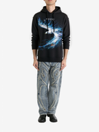 FesFas eagle-print Hoodie Set | Black