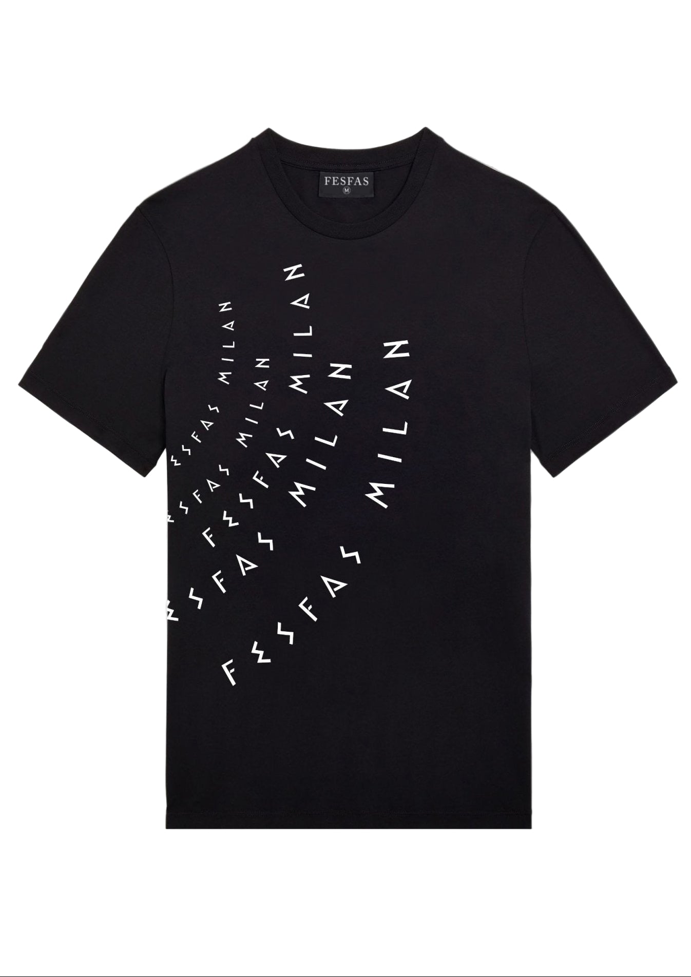 FesFas Logo-print T-shirt | Black