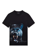 FesFas Panther-print T-shirt | Black