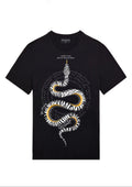 FesFas Snake-print T-shirt | Black | Men
