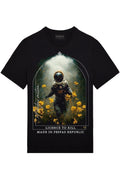 FesFas Toxic Smoke-print T-shirt | Black