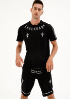FesFas graphic-print T-shirt | Black | Men
