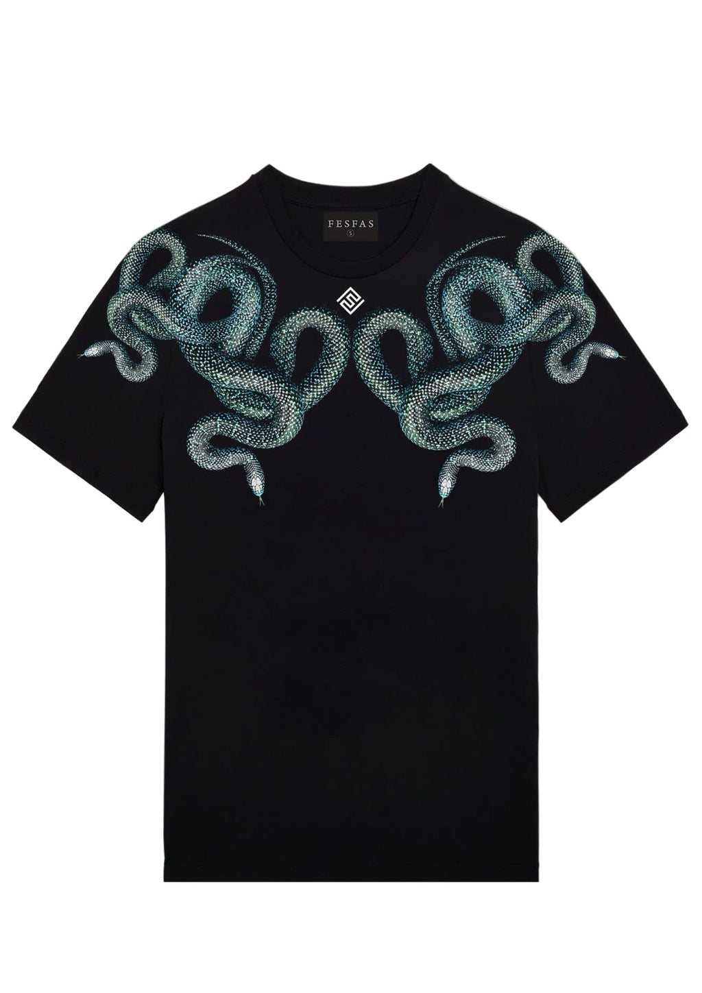 FesFas snake-print T-shirt | Black | Men