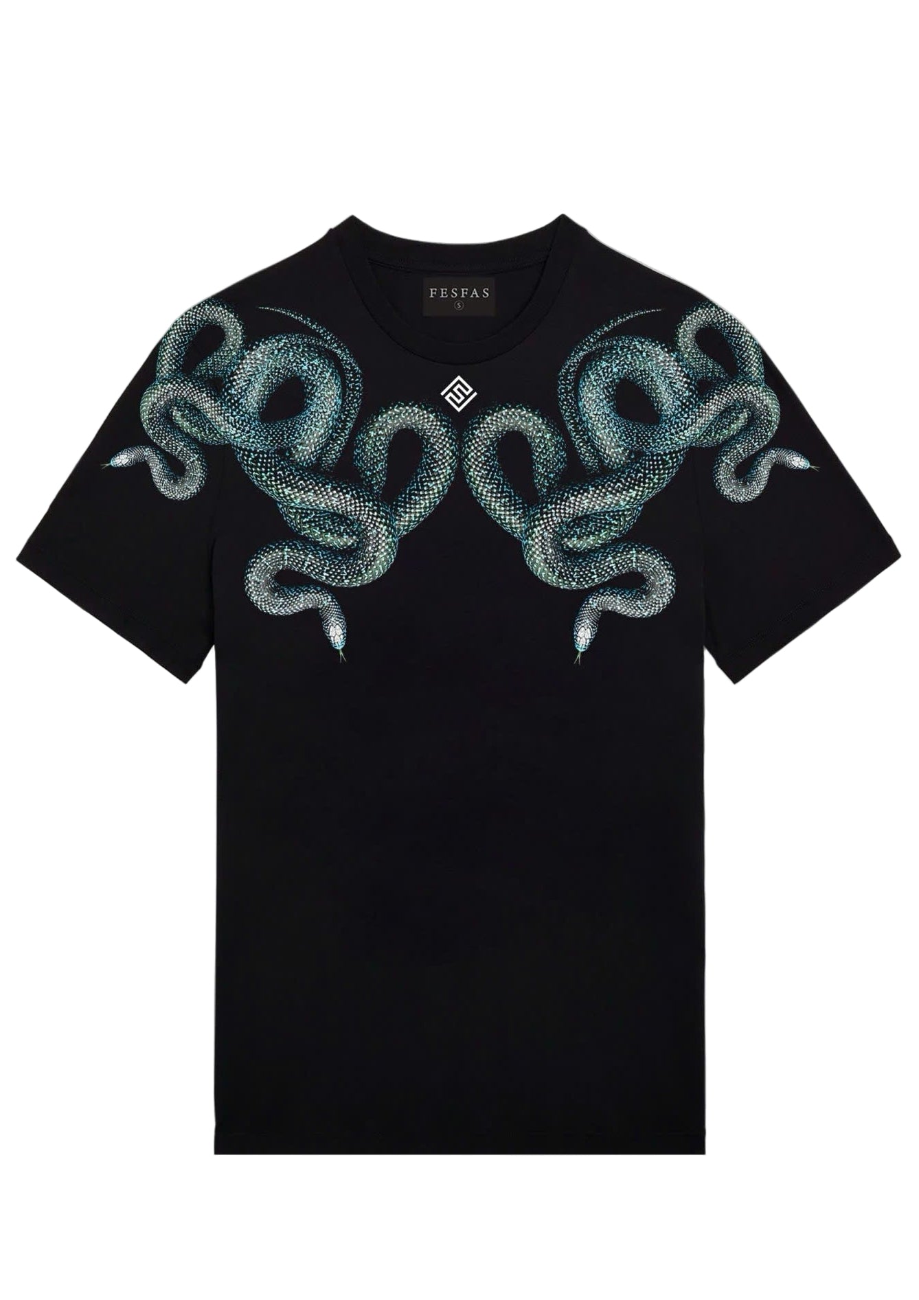 FesFas snake-print T-shirt | Black | Men