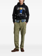 FesFas Bear-print Hoodie Set | Black