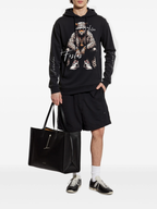 FesFas leopard-print Hoodie | Black