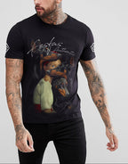 FesFas friendship-print T-shirt | Black