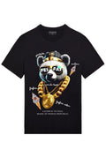 esFas panda-print T-shirt | Black | Men