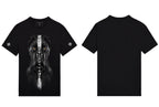 FesFas black dog-print T-shirt | Black | Men