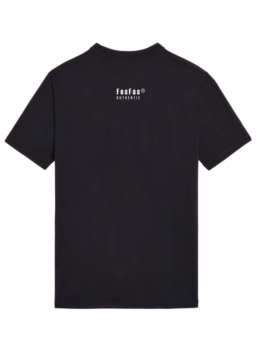 FesFas friendship-print T-shirt | Black