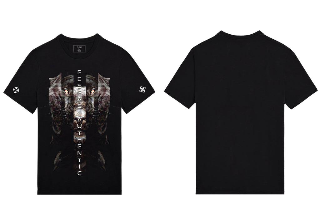 FesFas tiger-print T-shirt | Black | Men