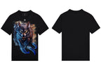 FesFas night wolf-print T-shirt | Black | Men