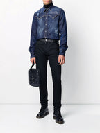 FesFas smoke-effect denim | Navy blue | Men