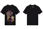 FesFas poet-print T-shirt | Black