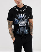 FesFas fantasy-print T-shirt | Black | Men