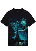 FesFas van Gogh-print T-shirt | Black | Men