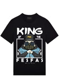 FesFas pug-print T-shirt | Black