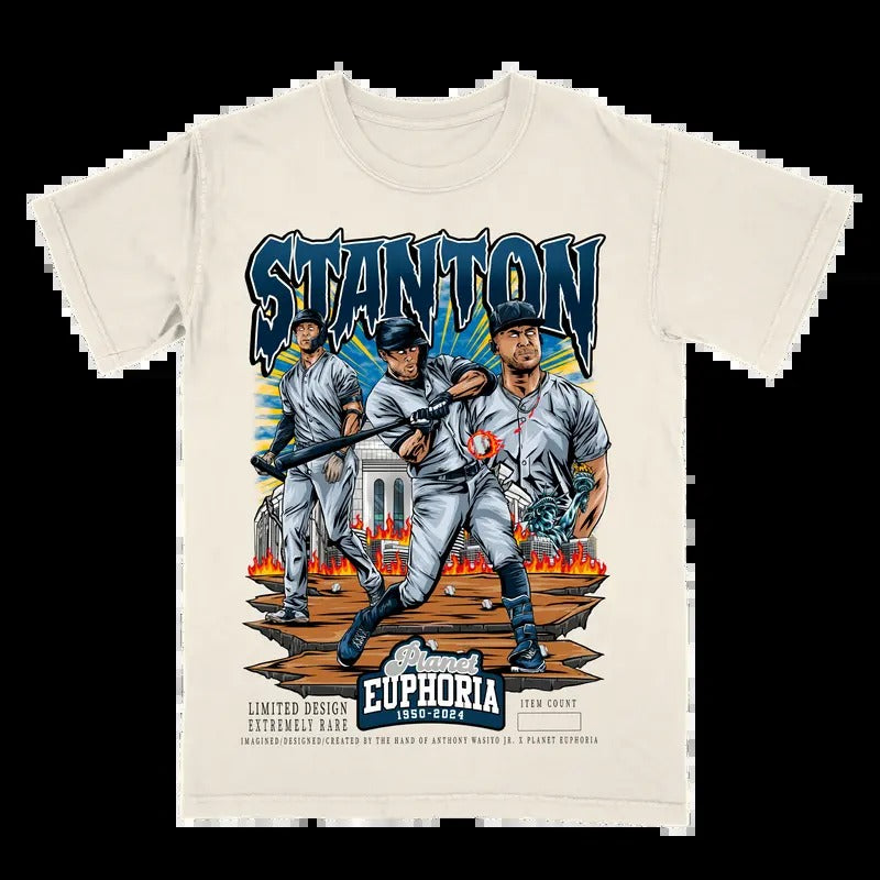Giancarlo Stanton Tee #/500 - Soft and Comfortable Shirt - Unisex - Graphic T-Shirt Hoodie, Sweatshirt | GrindPrints.com
