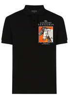 FesFas Horse-print Polo Shirt | Black