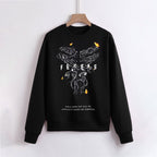 FesFas Snake-print Sweatshirt | Black