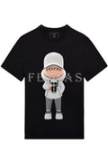 FesFas Cool Boy-print T-shirt | Black