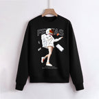 FesFas Astronaut-print Sweatshirt | Black