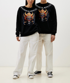 FesFas dragon-print Sweatshirt | Black